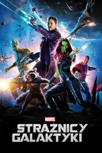 Gamora na plakacie: Strażnicy Galaktyki